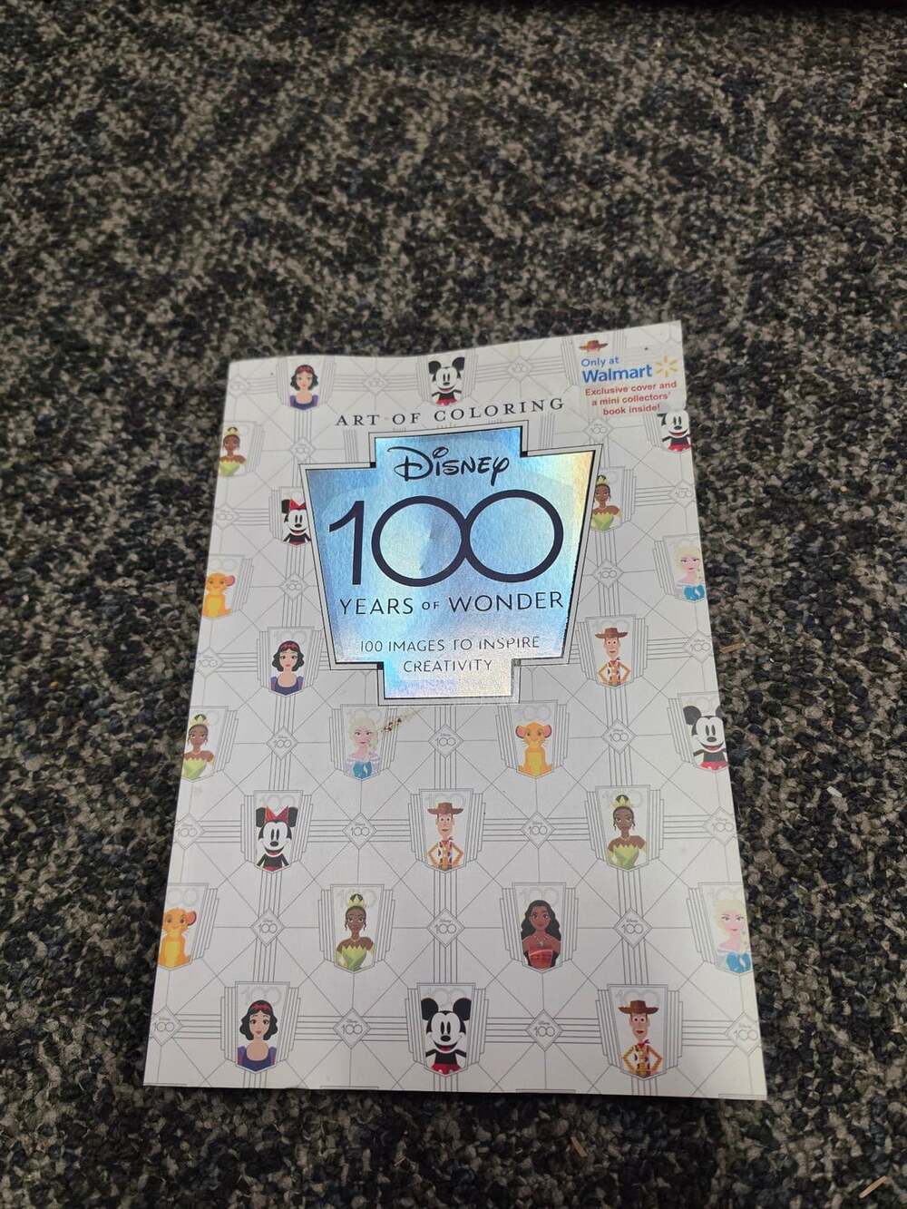 Disney Art Of Coloring 100 Years Of Wonder Coloring Book
